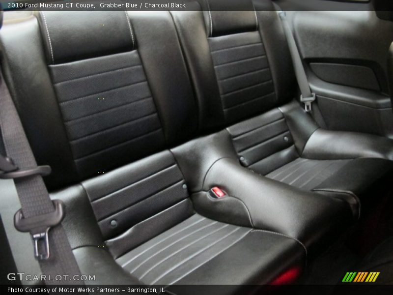 Rear Seat of 2010 Mustang GT Coupe