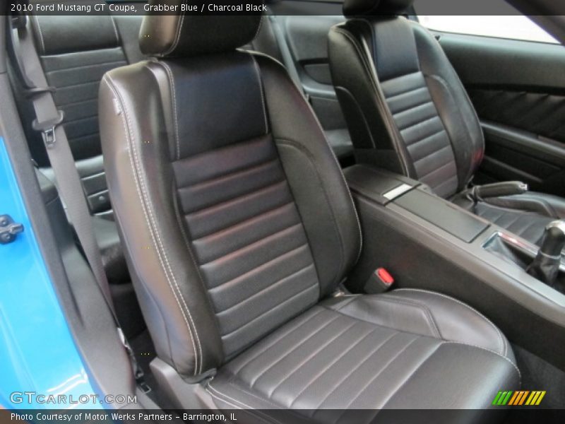 Front Seat of 2010 Mustang GT Coupe
