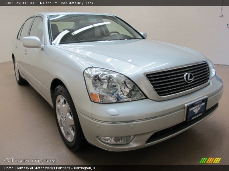 Millennium Silver Metallic / Black 2002 Lexus LS 430