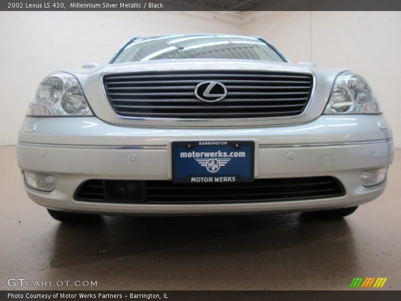 Millennium Silver Metallic / Black 2002 Lexus LS 430