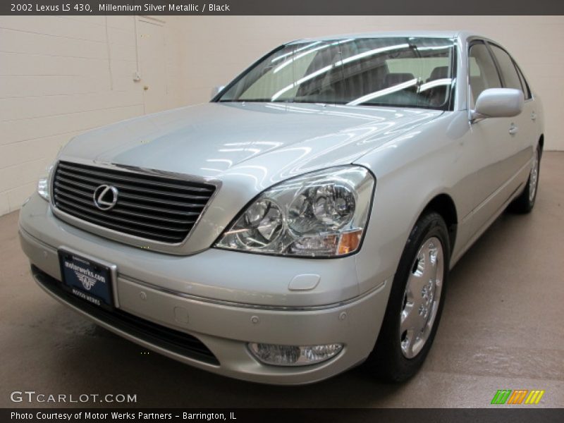 Millennium Silver Metallic / Black 2002 Lexus LS 430