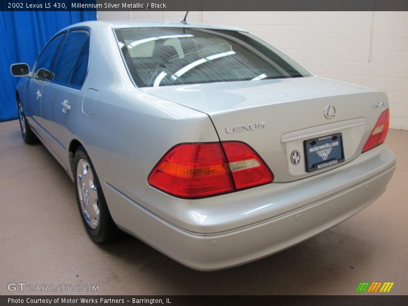 Millennium Silver Metallic / Black 2002 Lexus LS 430