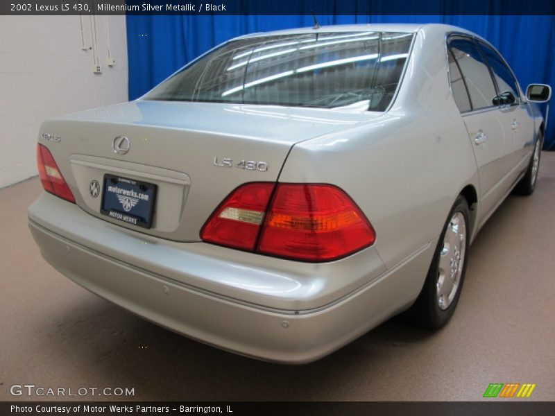 Millennium Silver Metallic / Black 2002 Lexus LS 430