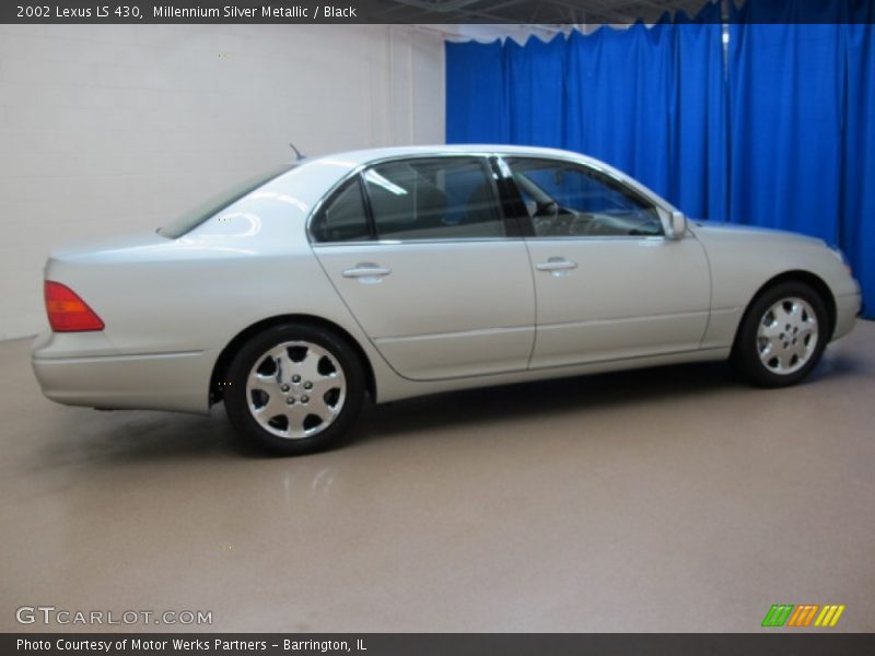 Millennium Silver Metallic / Black 2002 Lexus LS 430