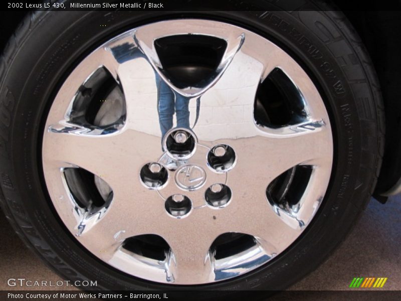 Millennium Silver Metallic / Black 2002 Lexus LS 430