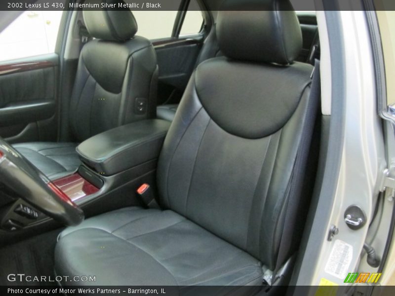 Millennium Silver Metallic / Black 2002 Lexus LS 430