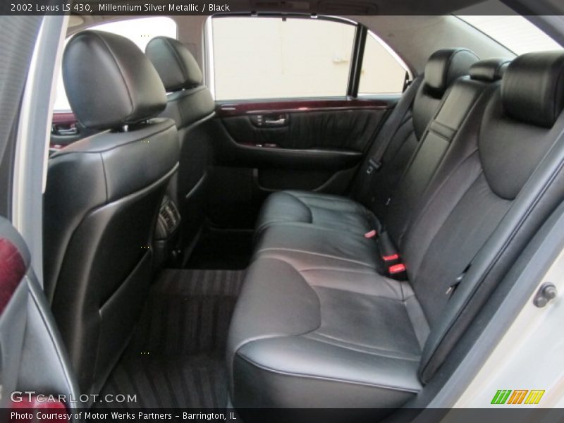 Millennium Silver Metallic / Black 2002 Lexus LS 430