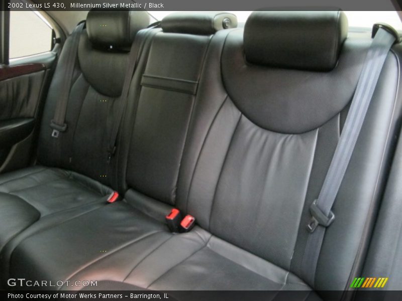Millennium Silver Metallic / Black 2002 Lexus LS 430