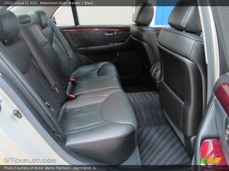 Millennium Silver Metallic / Black 2002 Lexus LS 430