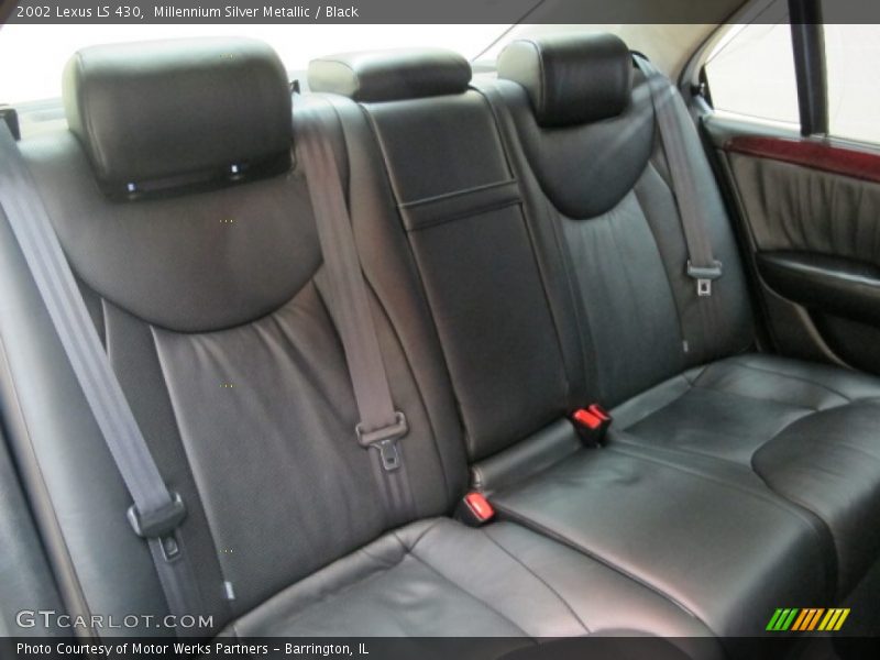 Millennium Silver Metallic / Black 2002 Lexus LS 430