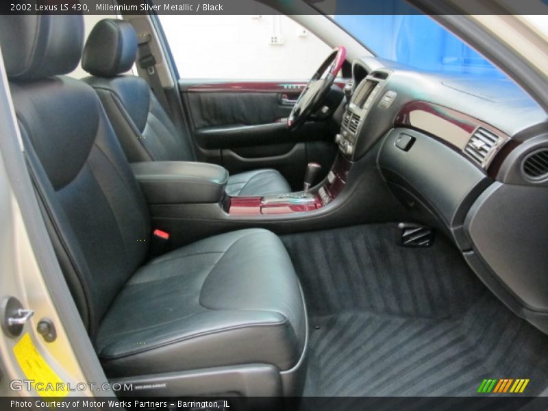 Millennium Silver Metallic / Black 2002 Lexus LS 430
