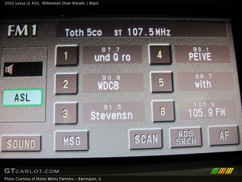 Millennium Silver Metallic / Black 2002 Lexus LS 430