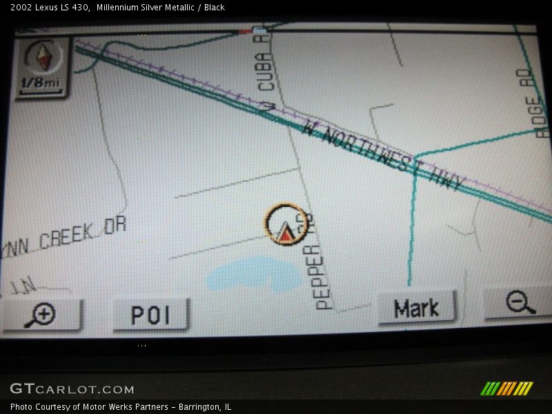 Millennium Silver Metallic / Black 2002 Lexus LS 430