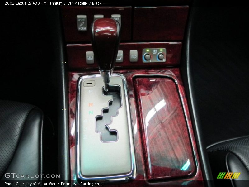 Millennium Silver Metallic / Black 2002 Lexus LS 430