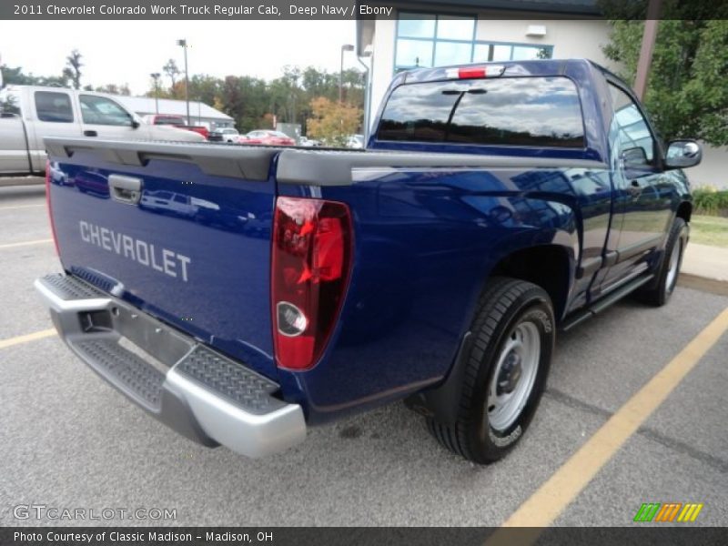 Deep Navy / Ebony 2011 Chevrolet Colorado Work Truck Regular Cab