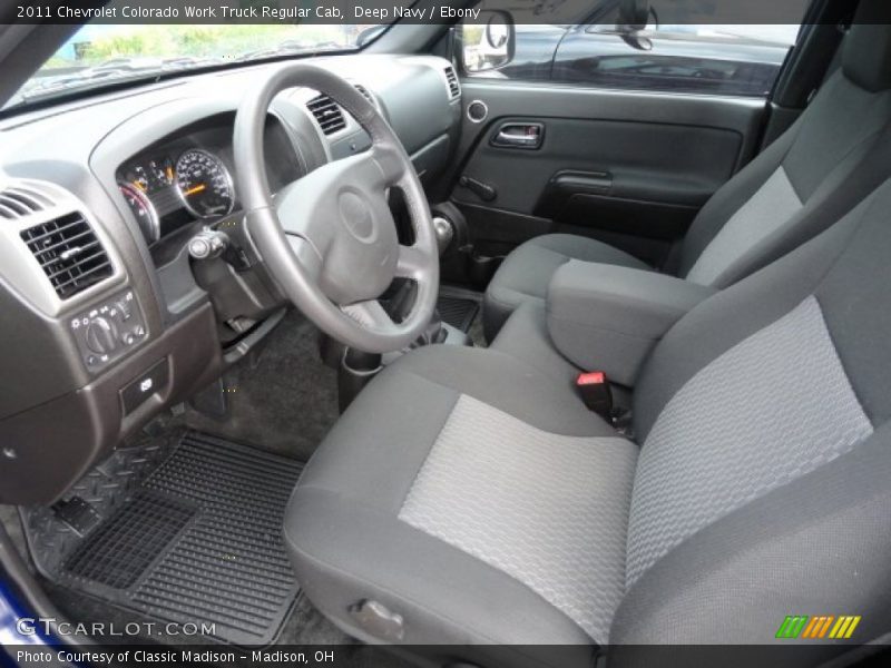 Deep Navy / Ebony 2011 Chevrolet Colorado Work Truck Regular Cab