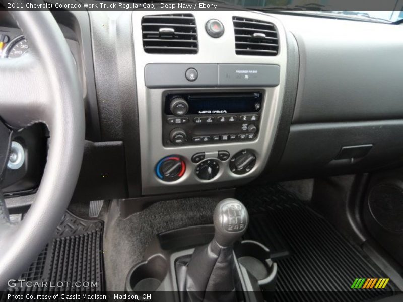 Deep Navy / Ebony 2011 Chevrolet Colorado Work Truck Regular Cab
