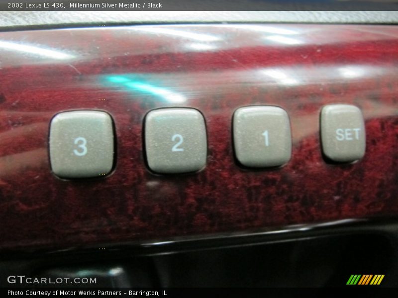 Millennium Silver Metallic / Black 2002 Lexus LS 430
