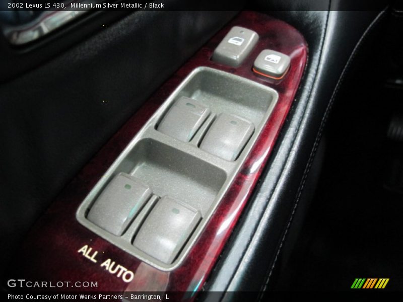 Millennium Silver Metallic / Black 2002 Lexus LS 430