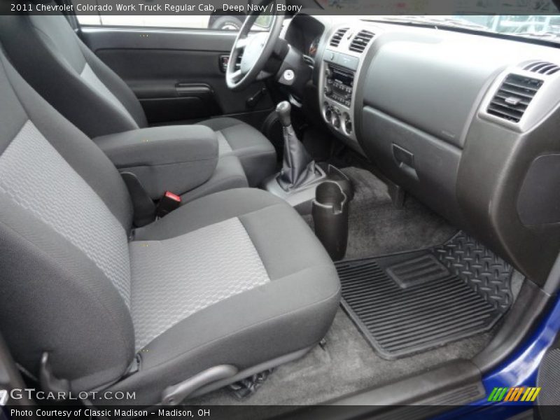 Deep Navy / Ebony 2011 Chevrolet Colorado Work Truck Regular Cab