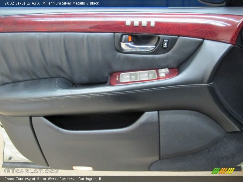 Millennium Silver Metallic / Black 2002 Lexus LS 430