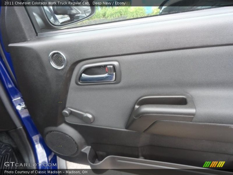 Deep Navy / Ebony 2011 Chevrolet Colorado Work Truck Regular Cab