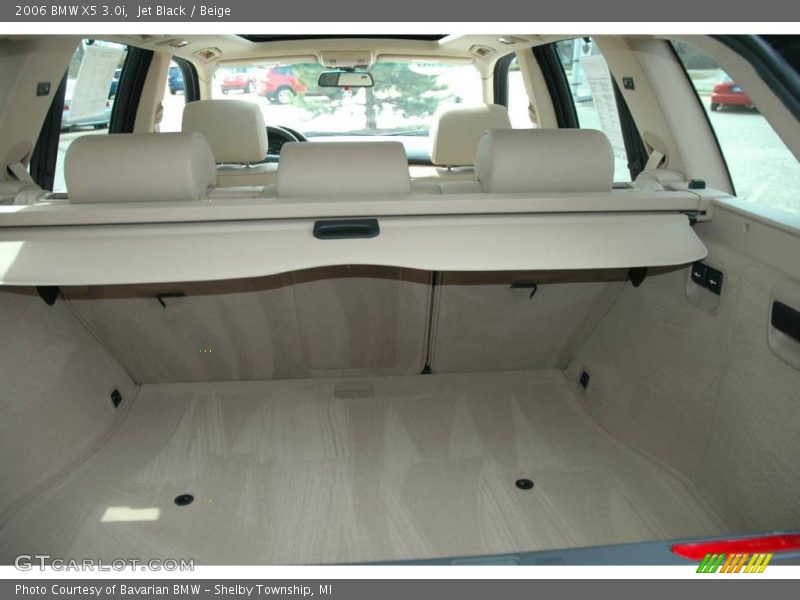 Jet Black / Beige 2006 BMW X5 3.0i