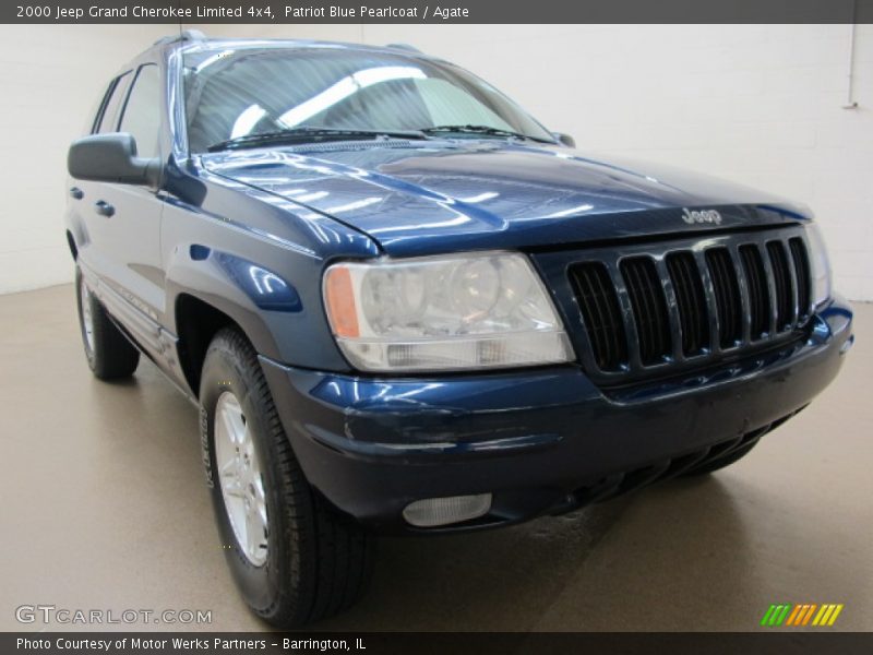 Patriot Blue Pearlcoat / Agate 2000 Jeep Grand Cherokee Limited 4x4