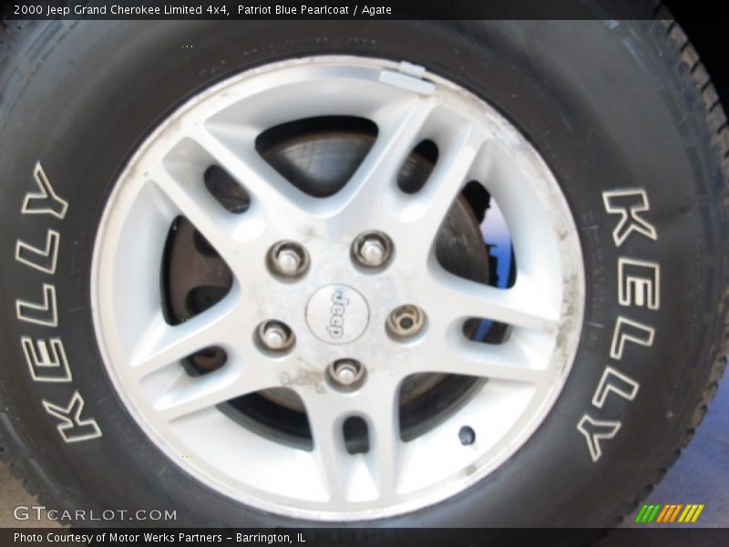 Patriot Blue Pearlcoat / Agate 2000 Jeep Grand Cherokee Limited 4x4