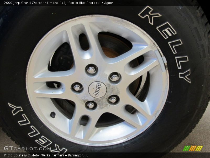 Patriot Blue Pearlcoat / Agate 2000 Jeep Grand Cherokee Limited 4x4
