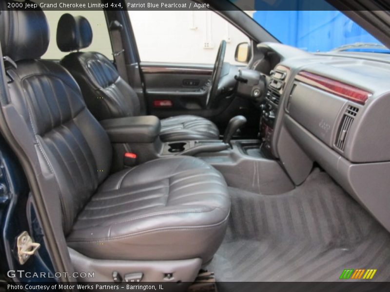  2000 Grand Cherokee Limited 4x4 Agate Interior