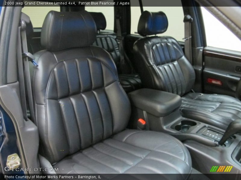  2000 Grand Cherokee Limited 4x4 Agate Interior