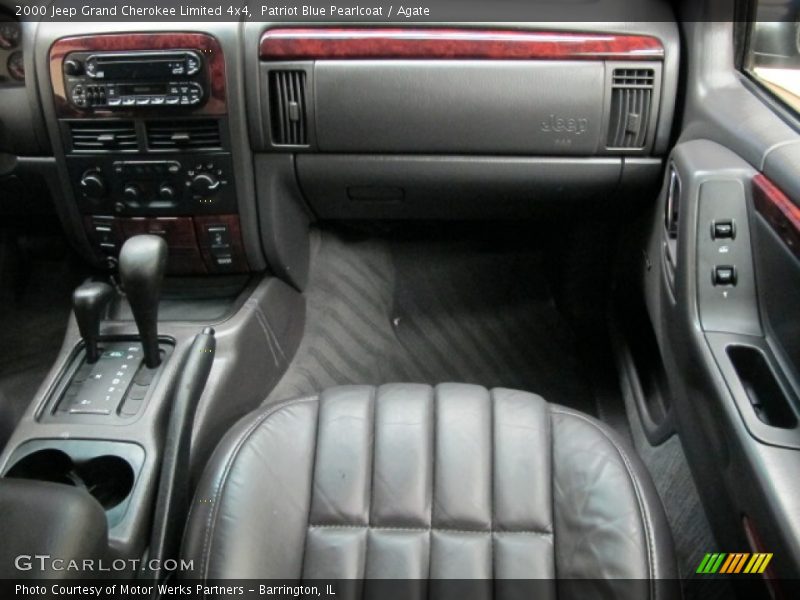 Patriot Blue Pearlcoat / Agate 2000 Jeep Grand Cherokee Limited 4x4