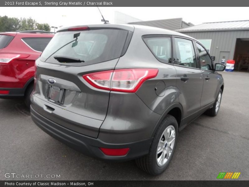 Sterling Gray Metallic / Charcoal Black 2013 Ford Escape S