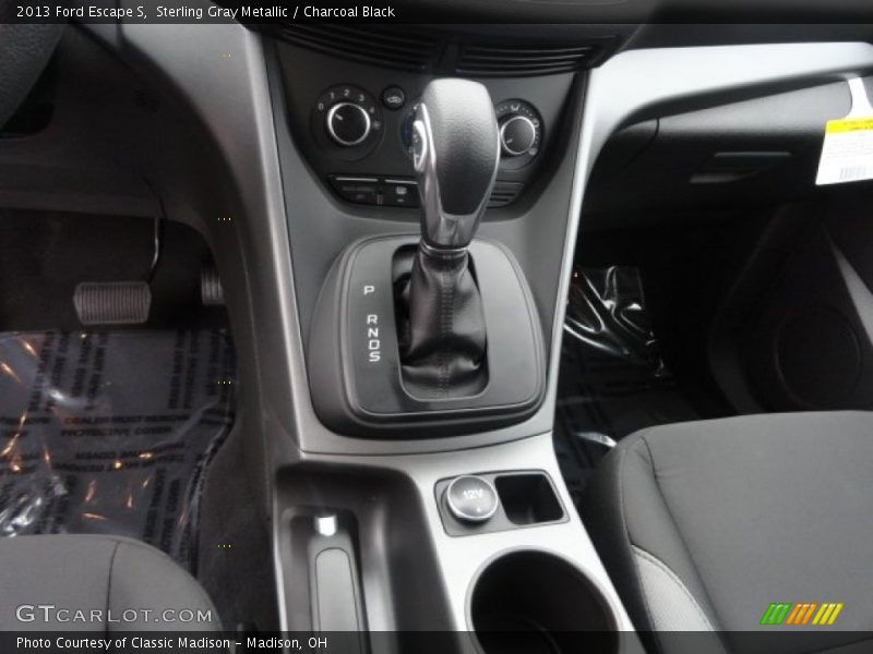 Sterling Gray Metallic / Charcoal Black 2013 Ford Escape S