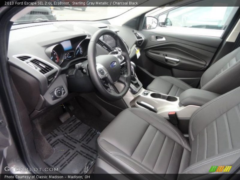 Charcoal Black Interior - 2013 Escape SEL 2.0L EcoBoost 