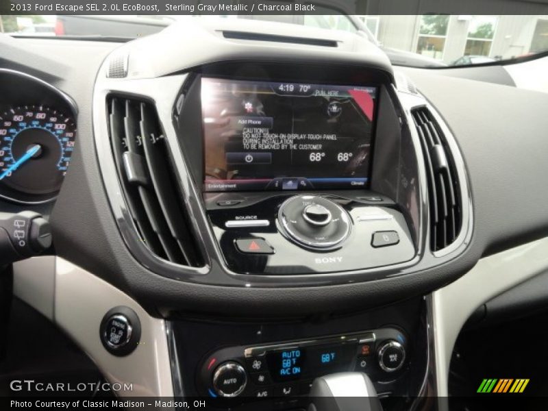 Controls of 2013 Escape SEL 2.0L EcoBoost