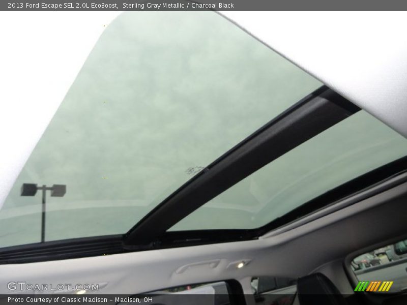 Sunroof of 2013 Escape SEL 2.0L EcoBoost