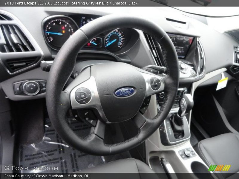  2013 Escape SEL 2.0L EcoBoost Steering Wheel