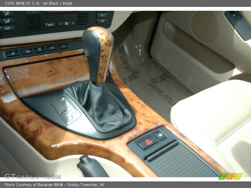 Jet Black / Beige 2006 BMW X5 3.0i