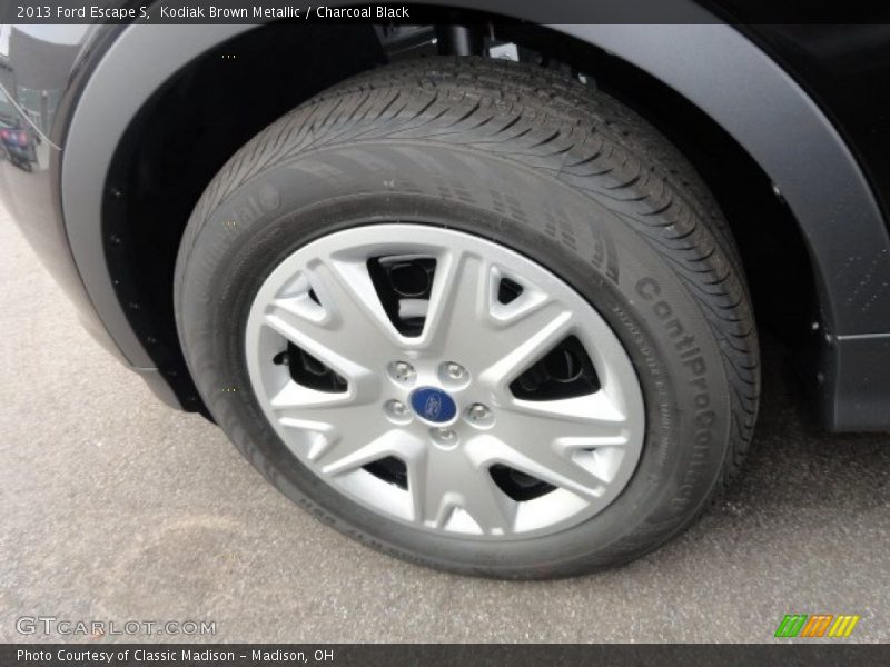 Kodiak Brown Metallic / Charcoal Black 2013 Ford Escape S