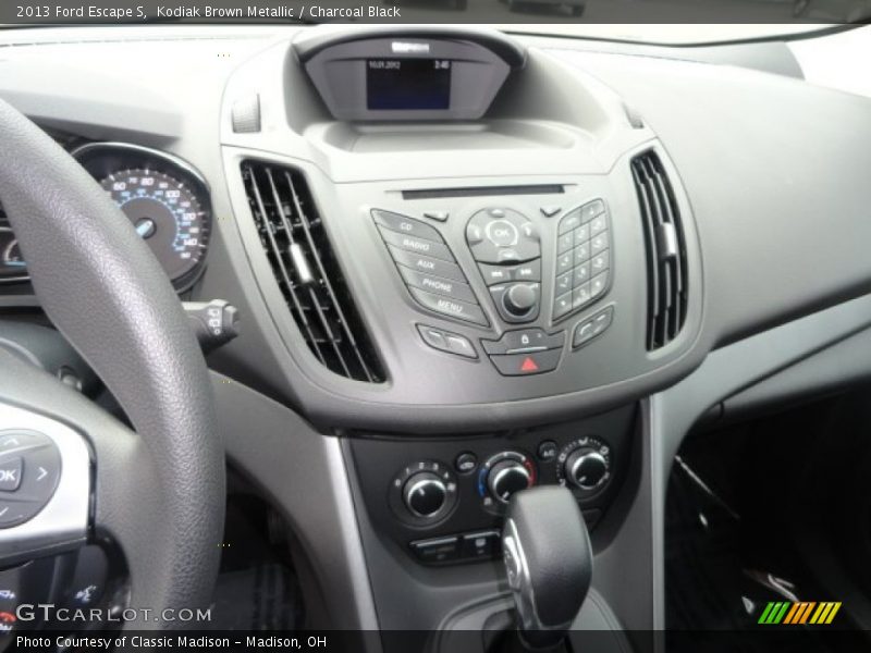 Kodiak Brown Metallic / Charcoal Black 2013 Ford Escape S