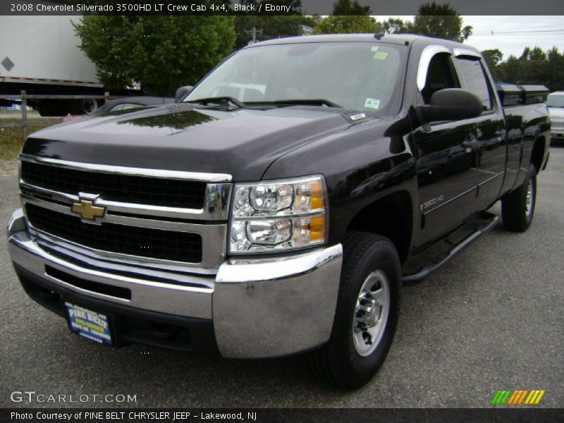 Black / Ebony 2008 Chevrolet Silverado 3500HD LT Crew Cab 4x4