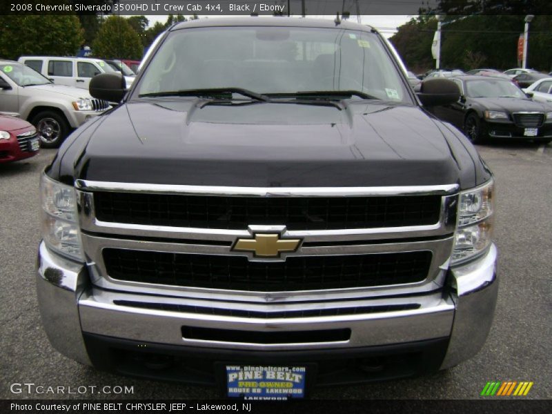 Black / Ebony 2008 Chevrolet Silverado 3500HD LT Crew Cab 4x4