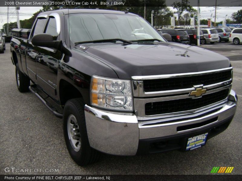 Black / Ebony 2008 Chevrolet Silverado 3500HD LT Crew Cab 4x4