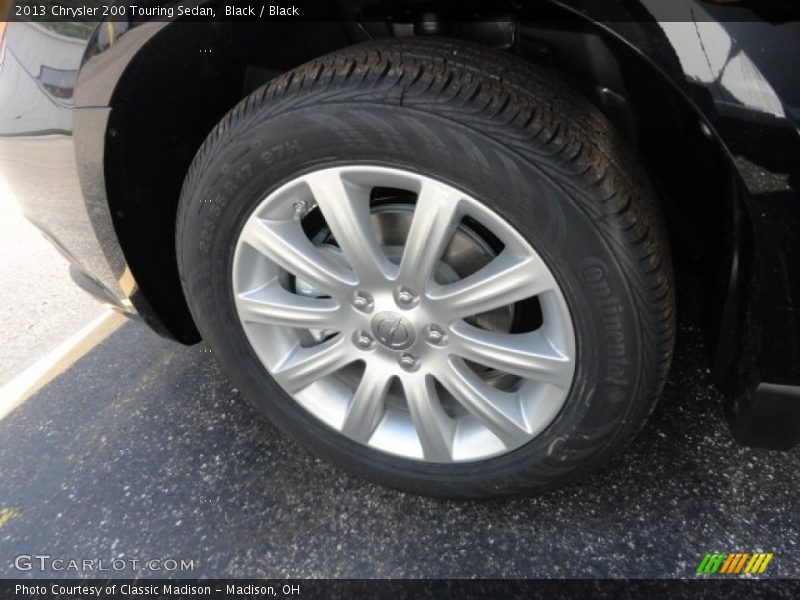 Black / Black 2013 Chrysler 200 Touring Sedan