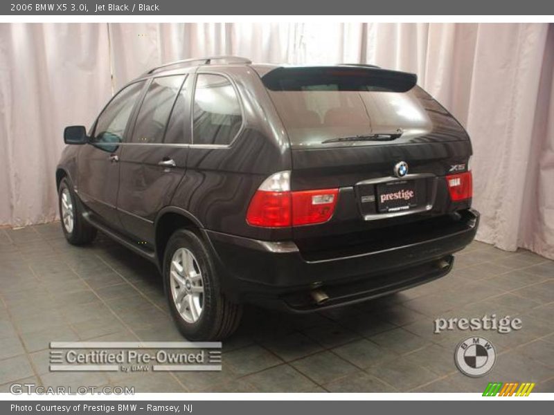 Jet Black / Black 2006 BMW X5 3.0i