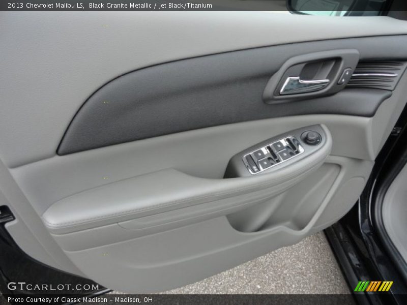 Black Granite Metallic / Jet Black/Titanium 2013 Chevrolet Malibu LS