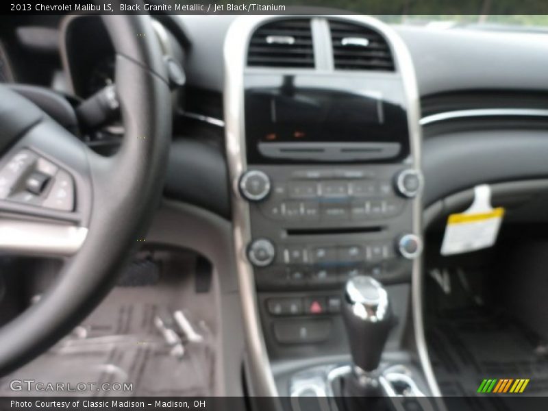 Black Granite Metallic / Jet Black/Titanium 2013 Chevrolet Malibu LS