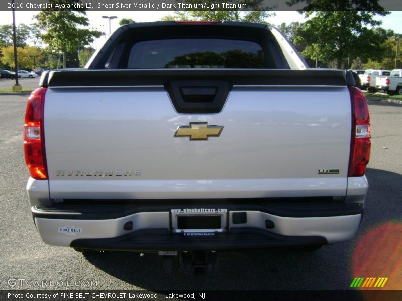 Sheer Silver Metallic / Dark Titanium/Light Titanium 2010 Chevrolet Avalanche LS